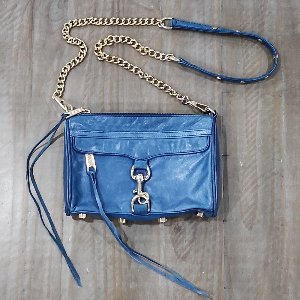 Rebecca Women's Minkoff Leather Crossbody Bag #D0089